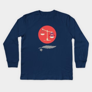 lawyer Kids Long Sleeve T-Shirt